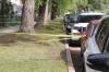 Winnipeg police responded to the 600 block of Furby Street after receiving reports that multiple shots had been fired. (Tyler Searle / Winnipeg Free Press)