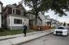 JOHN WOODS / WINNIPEG FREE PRESS
                                Police investigate at 557 Mountain Avenue which was the scene of Winnipeg’s latest homicide Sunday.