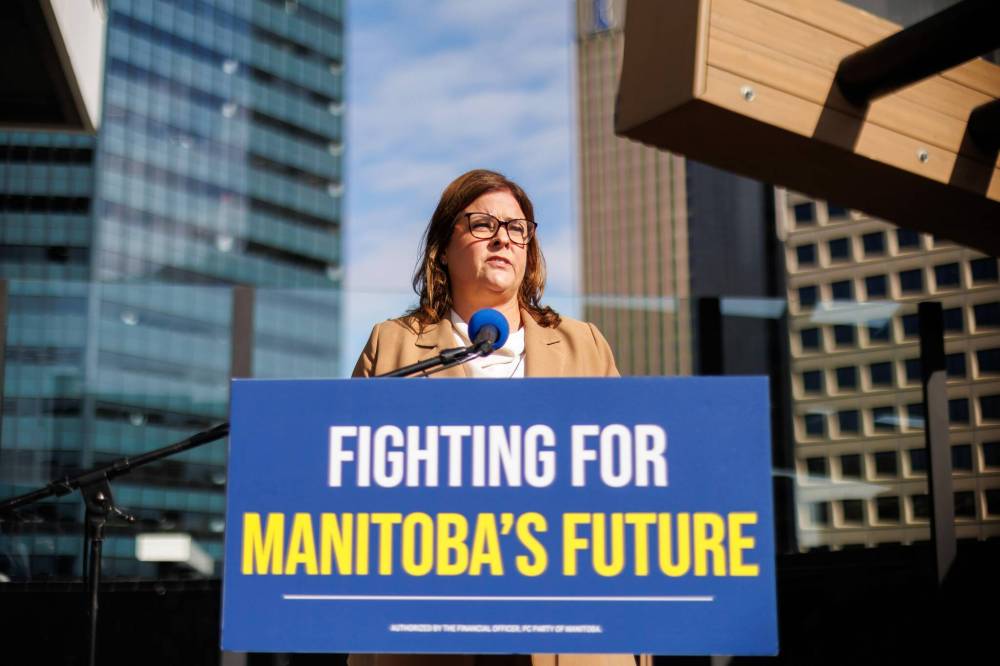 MIKE DEAL / WINNIPEG FREE PRESS FILES
PC Leader Heather Stefanson announced a plan to bolster parental rights in the Public Schools Act in August.