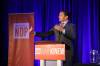 NDP leader Wab Kinew promised on Sunday to resurrect a plan to build a new facility and headquarters for CancerCare Manitoba. (Manitoba NDP)