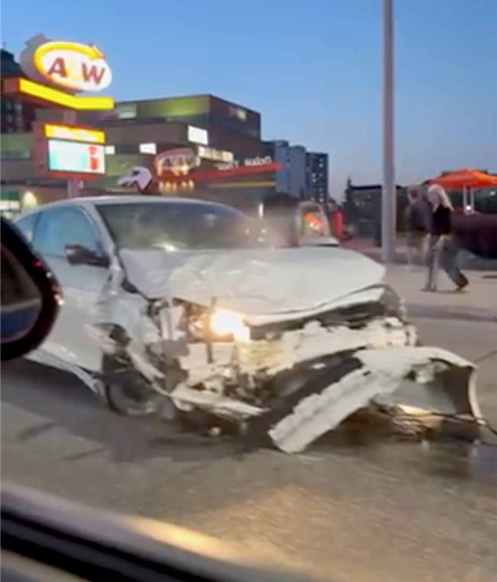 SUPPLIED
                                The crash happened in the area of Sturgeon Road at about 8:10 p.m., during Sunday cruise night along Portage Avenue.