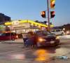 SUPPLIED
                                Two people were transported to hospital — one in critical condition — after their vehicle was struck by one of two cars police said were racing on Portage Avenue on Sunday night.