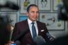 MIKE DEAL / WINNIPEG FREE PRESS
                                NDP’s Wab Kinew is seen as the best choice as premier by 43 per cent of Manitobans, compared to 34 per cent who favour Stefanson and 18 per cent who support Lamont.