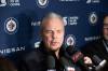 BROOK JONES / WINNIPEG FREE PRESS
                                Winnipeg Jets general manager Kevin Cheveldayoff insists he’s focused on living in the moment when it comes to his hockey club as it enters a defining NHL season.