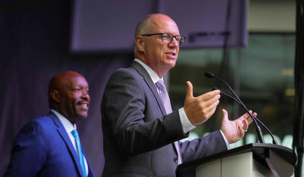 RUTH BONNEVILLE / WINNIPEG FREE PRESS FILES
“Together, we can make major progress on shared goals, like improving community safety and growing our economy in a sustainable way,” Mayor Scott Gillingham said in a news release Thursday.
