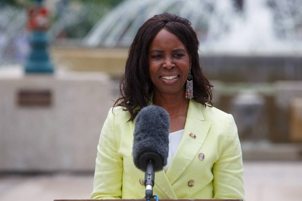 MIKE DEAL / WINNIPEG FREE PRESS FILES
Health Minister Audrey Gordon, also the PC candidate for Southdale, has been conspicuously absent from the spotlight since the election was called on Sept. 5.