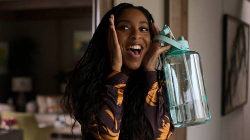 Apple TV+
                                Jessica Williams&rsquo; character in Shrinking is a certified hydration babe.