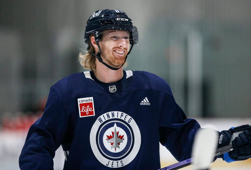John Woods /THE CANADIAN PRESS
Kyle Connor may earn his living bulging the twine, but he puts team goals ahead of personal goals.