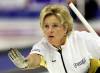 Manitoba skip Lois Fowler at the Scott Tournament of Hearts in 2004. (Chuck Stoody / The Canadian Press files)