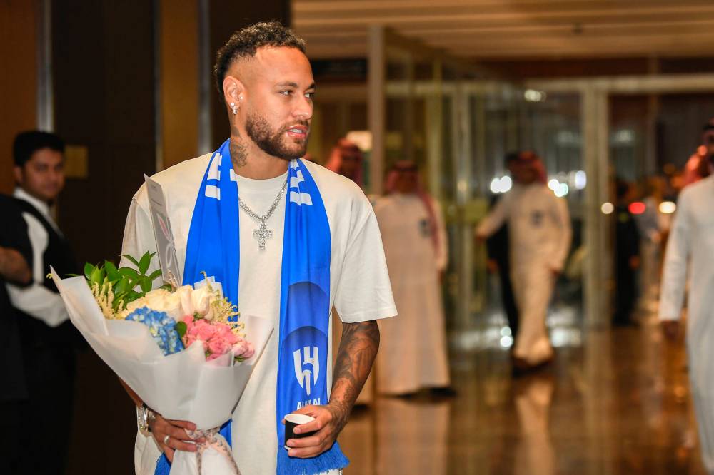 The Associated Press
Neymar Jr. signed a deal with Saudi football club Al Hilal for a reported €300 million over two years.