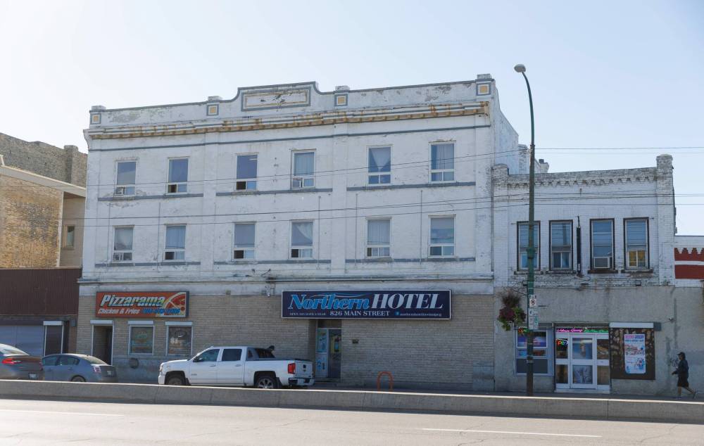 MIKE DEAL / WINNIPEG FREE PRESS FILES
Liquor, Gaming and Cannabis Authority of Manitoba confirmed it has mandated additional security measures at the Northern Hotel.