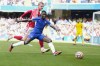 Chelsea's Moises Caicedo, right, and Nottingham Forest's Joe Worrall vie for the ball during the English Premier League soccer match between Chelsea and Nottingham Forest at Stamford Bridge stadium in London, Saturday, Sept. 2, 2023. (AP Photo/Kirsty Wigglesworth)