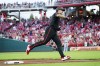 Cincinnati Reds' Nick Senzel rounds third base on a solo home run against the St. Louis Cardinals during the third inning of a baseball game Friday, Sept. 8, 2023, in Cincinnati. (AP Photo/Joshua A. Bickel)