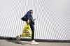 Grocery prices rose 8.5 per cent in July, showing signs of slowing price growth. For months, food price inflation has outpaced overall inflation, which was 3.3 per cent in July. A person leaves a Toronto supermarket with groceries on Wednesday, Oct. 5, 2022. THE CANADIAN PRESS/Alex Lupul