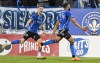 After a two-week international break, CF Montreal is set to resume its playoff push with a Saturday showdown with the Chicago Fire at Stade Saputo. CF Montreal's George Campbell, right, celebrates with teammate Joel Waterman after scoring against the New England Revolution during second half MLS soccer action in Montreal, Saturday, August 26, 2023. THE CANADIAN PRESS/Graham Hughes
