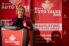 The contract between Unifor and Ford Motor Co. is set to expire on at 11:59 p.m. ET tonight. Lana Payne, Unifor National President announces Ford as the target company for the current round of negotiations with Detroit Three during a press conference in Toronto, Tuesday, Aug. 29, 2023. THE CANADIAN PRESS/Tijana Martin