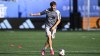 CF Montréal midfielder Matko Miljevic (8) warms up prior to an MLS soccer match against Charlotte FC, Saturday, June 24, 2023, in Charlotte, N.C. Major League Soccer has terminated the contract of Miljevic. An investigation found that he engaged in conduct detrimental to the league and violated his standard player agreement, MLS said Monday in a one-paragraph news release.THE CANADIAN PRESS/AP/Matt Kelley