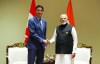 Experts say Canada's already lagging trade with India could take a hit from increasingly tense relations, including the potential for the country to impose punitive measures in response to the allegations leveled against it. Prime Minister Justin Trudeau takes part in a bilateral meeting with Indian Prime Minister Narendra Modi during the G20 Summit in New Delhi, India on Sunday, Sept. 10, 2023. THE CANADIAN PRESS/Sean Kilpatrick