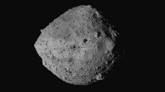 The asteroid Bennu seen from the OSIRIS-REx spacecraft. (NASA/Goddard/University of Arizona/CSA/York/MDA via The Associated Press files)