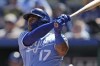 Kansas City Royals' Nelson Velazquez watches his three-run home run during the first inning of a baseball game against the Cleveland Guardians Wednesday, Sept. 20, 2023, in Kansas City, Mo. (AP Photo/Charlie Riedel)