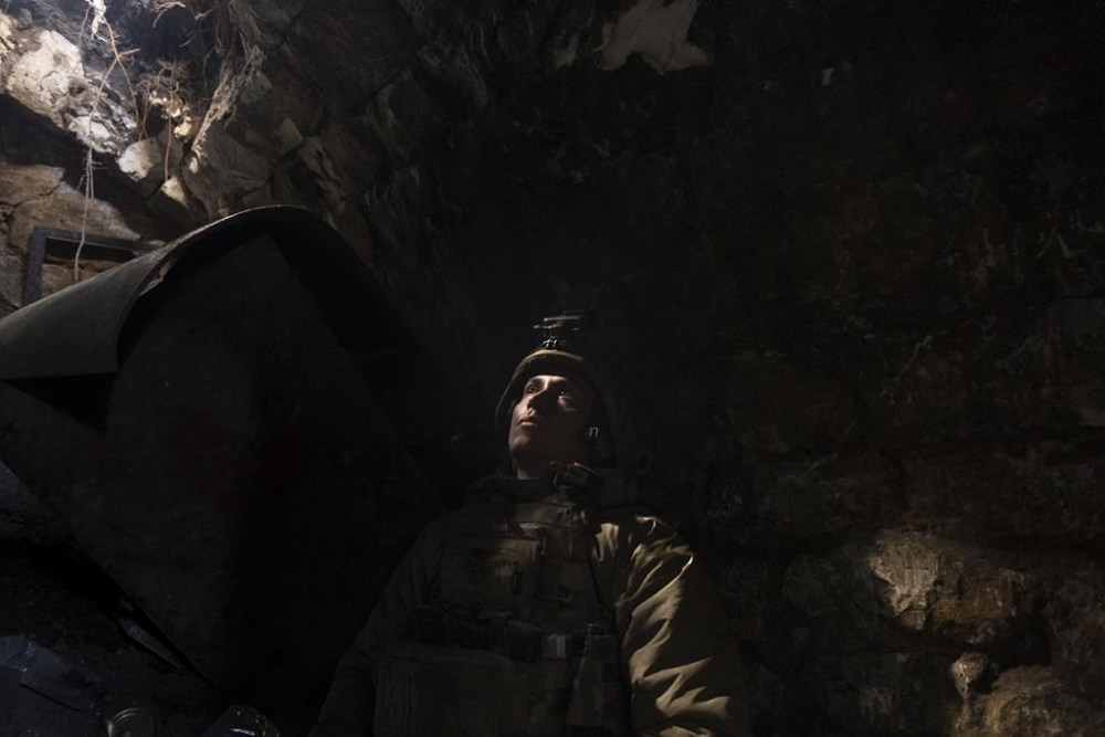 Ukrainian serviceman