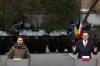 FILE - Poland's Prime Minister Mateusz Morawiecki, right, and Ukrainian President Volodymyr Zelenskyy attend a press conference in Warsaw, Poland, Wednesday, April 5, 2023. Poland's prime minister said on late Wednesday his country is no longer sending arms to Ukraine, a comment that appeared aimed at pressuring Kyiv but put Poland's status as a major source of military equipment in doubt as a trade dispute between the neighboring states escalates. (AP Photo/Michal Dyjuk, File)