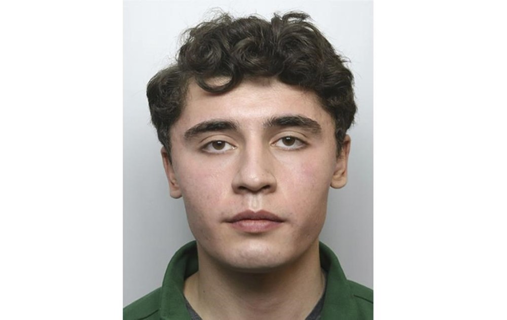 FILE - This is an undated file photo provided by the Metropolitan Police of Daniel Abed Khalife. A former soldier who allegedly snuck out of a London prison by strapping himself under a food delivery truck has pleaded not guilty to escaping custody. Daniel Khalife appeared at London’s Central Criminal Court on Thursday, Sept. 21, 2023 by video link from a high-security prison to deny the charge. (Metropolitan Police via AP, File)