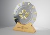 A look at the new Canadian Premier League Shield trophy that will be presented to the CPL’s regular-season winner. THE CANADIAN PRESS/HO-CPL, *MANDATORY CREDIT*