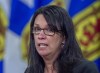 Nova Scotia Health Minister Michelle Thompson fields a question at a COVID-19 briefing in Halifax on Wednesday, Sept. 29, 2021. THE CANADIAN PRESS/Andrew Vaughan
