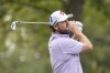 Marc Leishman, of Ripper GC, hits from the fourth tee during the final round of LIV Golf Chicago at Rich Harvest Farms, Sunday, Sept. 24, 2023, in Sugar Grove, Ill. (Sam Greenwood/LIV Golf via AP)