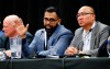Manitoba PC MLA Obby Khan speaks at a Ministerial Bear Pit Session during the Progressive Conservative Party's annual general meeting at the convention centre in Winnipeg on Saturday, April 15, 2023. THE CANADIAN PRESS/John Woods