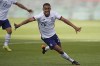 FILE - United States Reggie Cannon celebrates after scoring against Costa Rica during an international friendly soccer match in Sandy, USA, Wednesday, June 9, 2021. Reggie Cannon has joined Queen’s Park Rangers on a four-year contract. Cannon was allowed to move outside of the transfer window because he was a free agent after leaving Portuguese club Boavista in June. (AP Photo/Rick Bowmer, File)