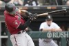 Arizona Diamondbacks' Tommy Pham hits a one-run single during the third inning of a baseball game against the Chicago White Sox in Chicago, Wednesday, Sept. 27, 2023. (AP Photo/Nam Y. Huh)