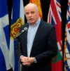 Newfoundland and Labrador's health minister Tom Osborne announced he's heading to Saskatchewan to recruit health-care workers, on the same say recruiters from the prairie province are attempting to lure workers away from St. John's. Osborne is shown in this Tuesday, December 17, 2019 file photo. THE CANADIAN PRESS/Adrian Wyld
