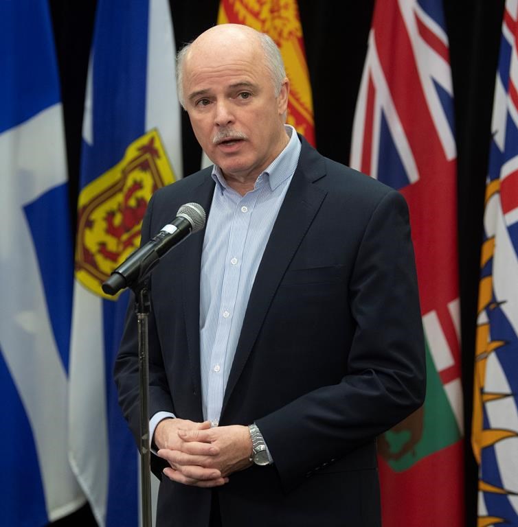 Newfoundland and Labrador's health minister Tom Osborne announced he's heading to Saskatchewan to recruit health-care workers, on the same say recruiters from the prairie province are attempting to lure workers away from St. John's. Osborne is shown in this Tuesday, December 17, 2019 file photo. THE CANADIAN PRESS/Adrian Wyld