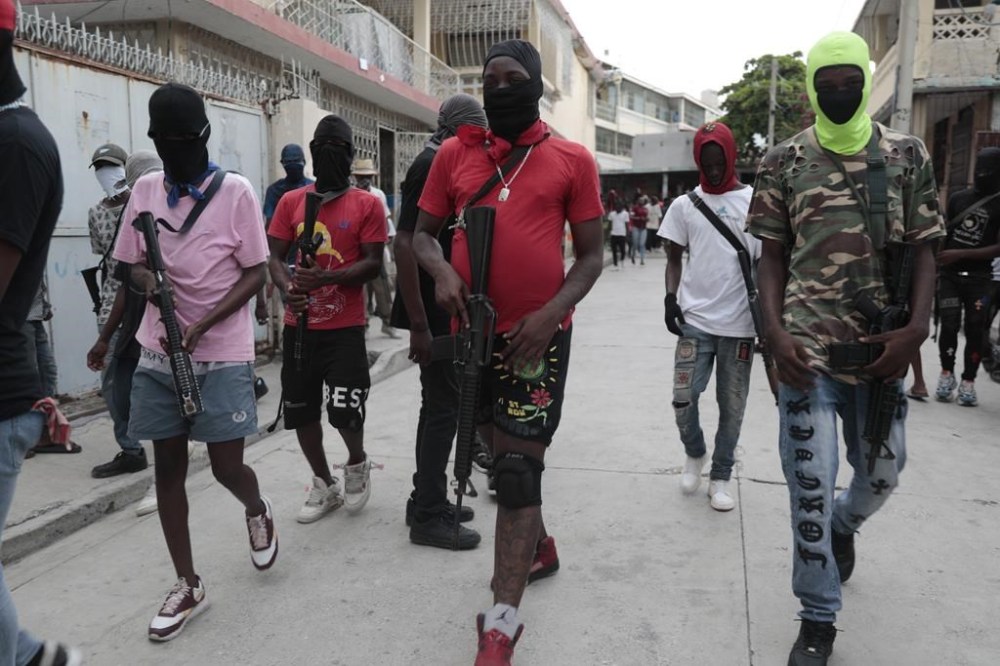 Armed members of