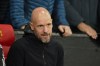 Manchester United's head coach Erik ten Hag arrives before the Champions League group A soccer match between Manchester United and Galatasaray at the Old Trafford stadium in Manchester, England, Tuesday, Oct. 3, 2023. (AP Photo/Dave Thompson)