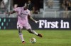 Inter Miami defender Kamal Miller passes the ball during the first half of an MLS soccer match against Sporting Kansas City, Saturday, Sept. 9, 2023, in Fort Lauderdale, Fla.&nbsp;The Canadian international defender, who signed a contract extension this week with Inter Miami CF, is enjoying life on and off the field.&nbsp;THE CANADIAN PRESS/AP-Wilfredo Lee