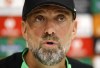 Liverpool manager Jurgen Klopp speaks during a press conference at Anfield, Liverpool, England, Wednesday Oct. 4, 2023. (Nigel French/PA via AP)
