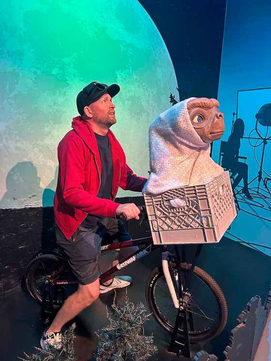E.T. phone home… at the very weird Madame Tussauds Hollywood. (Frances Sigurdson photo)