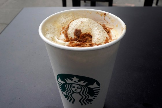 The OG — the Starbucks pumpkin spice latte. (The Associated Press files)