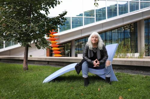 RUTH BONNEVILLE / WINNIPEG FREE PRESS
                                Susie Moloney expects anything and everything to cross her desk between now and the end of April 2024, when her seven-month term comes to a close.