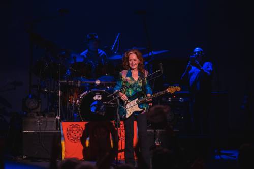 DWAYNE LARSON PHOTO
                                Bonnie Raitt delivered a wide-ranging show to a sold-out crowd at the Burt on Saturday night.