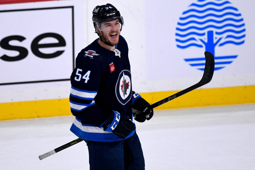 FRED GREENSLADE / THE CANADIAN PRESS FILES
Dylan Samberg, 24, is projected to begin the campaign on the third pairing once again, though his ceiling should move him up into the Top-4 before long.