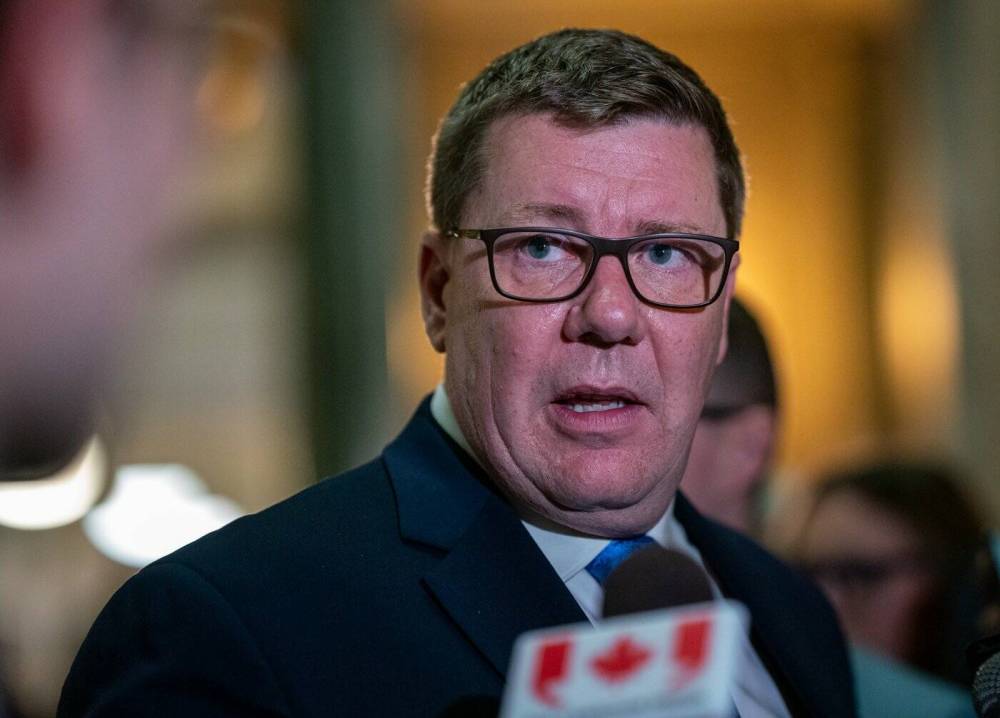 HEYWOOD YU / THE CANADIAN PRESS
Saskatchewan Premier Scott Moe