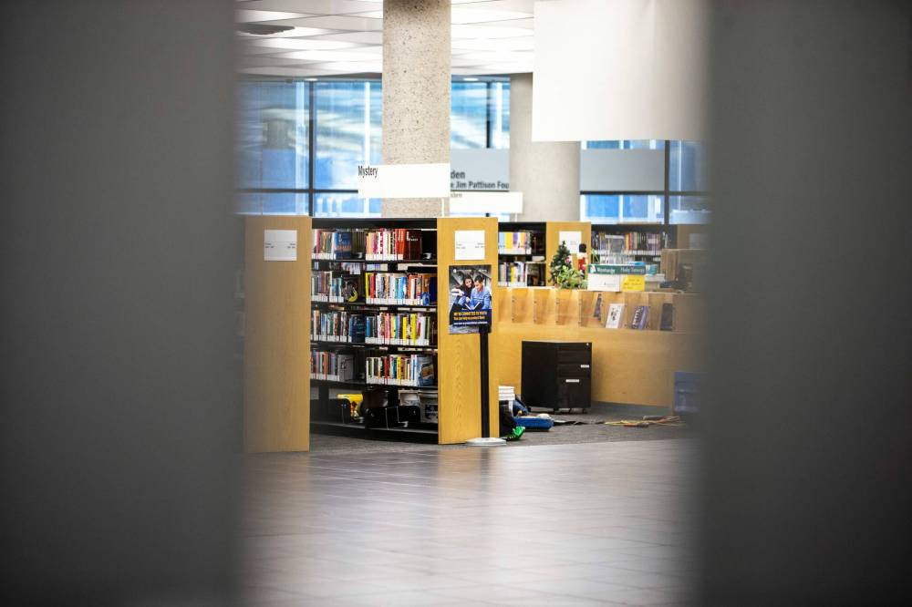 MIKAELA MACKENZIE / WINNIPEG FREE PRESS FILES
The killing resulted in a security overhaul at the Millennium Library, which didn’t reopen with full services until Jan. 23.