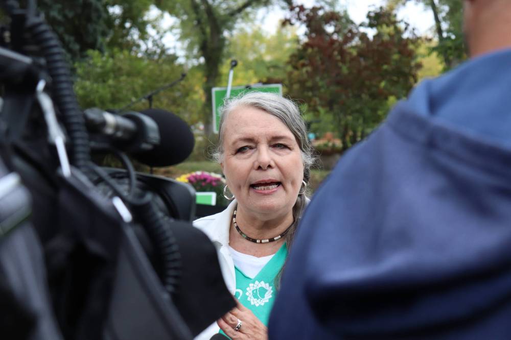 Tyler Searle / Winnipeg Free Press Files
                                Green Party of Manitoba Leader Janine Gibson, whose party appears to have mustered less than 3,700 votes.