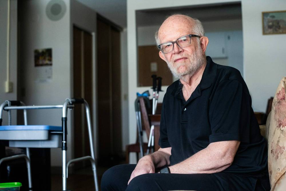 MIKAELA MACKENZIE / WINNIPEG FREE PRESS
                                Mel Byer, 73, said other LGBTTQ+ adults his age are already dealing with discrimination in supportive housing.
