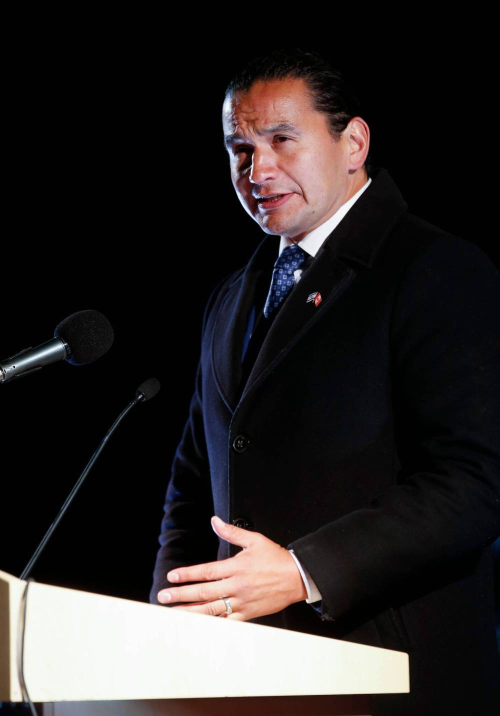 JOHN WOODS / WINNIPEG FREE PRESS FILES
                                Wab Kinew plans to recognize Métis leader Louis Riel in one of his first acts in power.