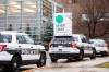 Mike Sudoma / Winnipeg Free Press Winnipeg police respond to the scene of an assault at Seven Oaks Hospital Wednesday afternoon. The incident occurred at approximately 2:30 pm and one individual has been transported for treatment who is in un-stable condition October 27, 2021